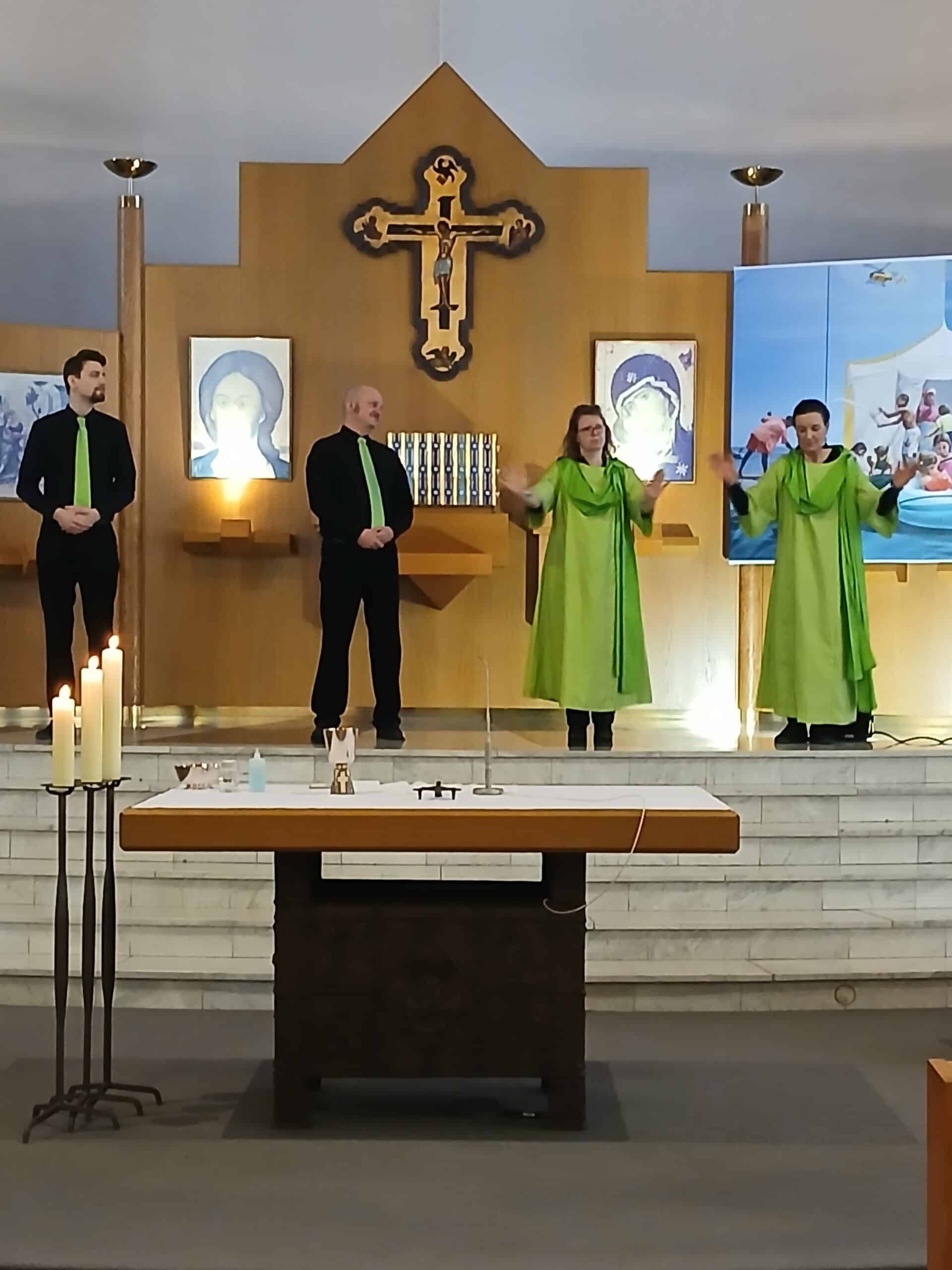 Gottesdienst mit dem Gebärdenchor LUKAS 14