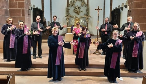 Gottesdienst mit dem Gebärdenchor LUKAS 14